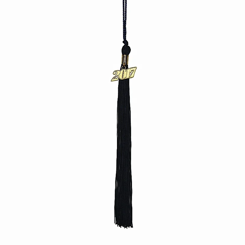 Graduation gown cap Tassel  with 2017 Year charm