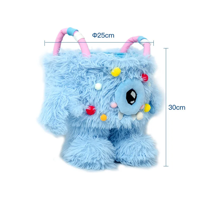 Creative Desktop Storage Basket Cute Cartoon Cotton Rope Woven Bucket Toy Sundries Storage Frame