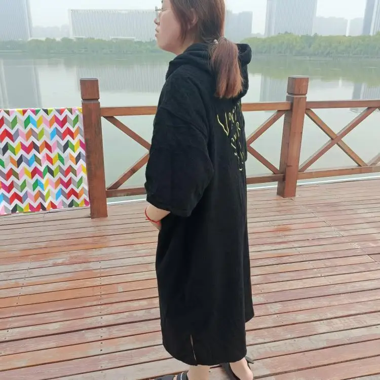 poncho towel 100% cotton beach hooded towel ponchos pattern for adult microfiber beach poncho towelchanging hooded surf