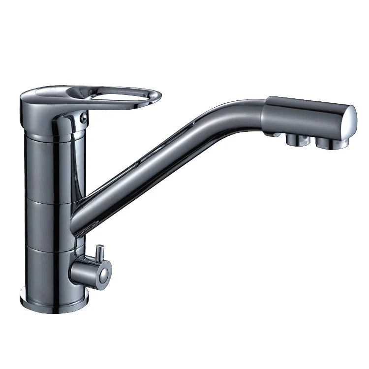 Kitchen faucet 360 degree rotating single hole faucet pure water tap