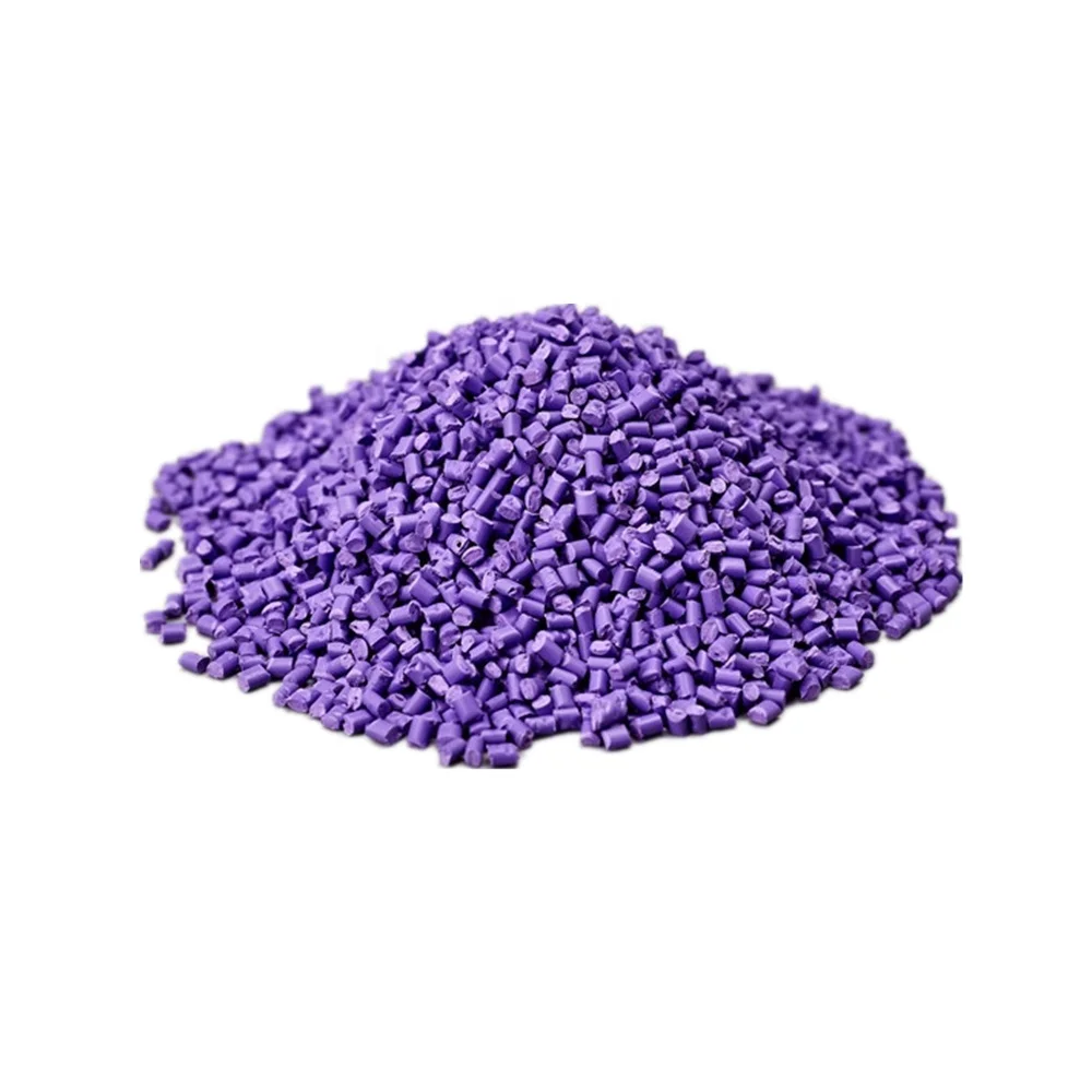 Plastic Hdpe Raw Material Pellets Purple Violet Compound Masterbatch With Best Price For Making Bags