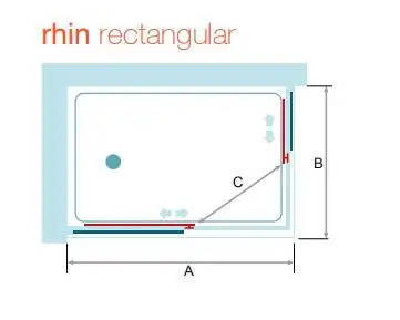 High Standard Bathroom And Shower Rooms With Dual Sliding Doors For New Product Launch
