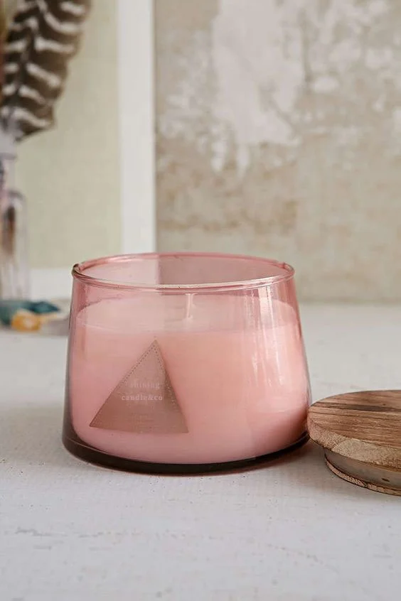 Candle Warmer Decorative Customised Scented Candles Set with Diffuser Luxury Candle Jar with Lid Gold