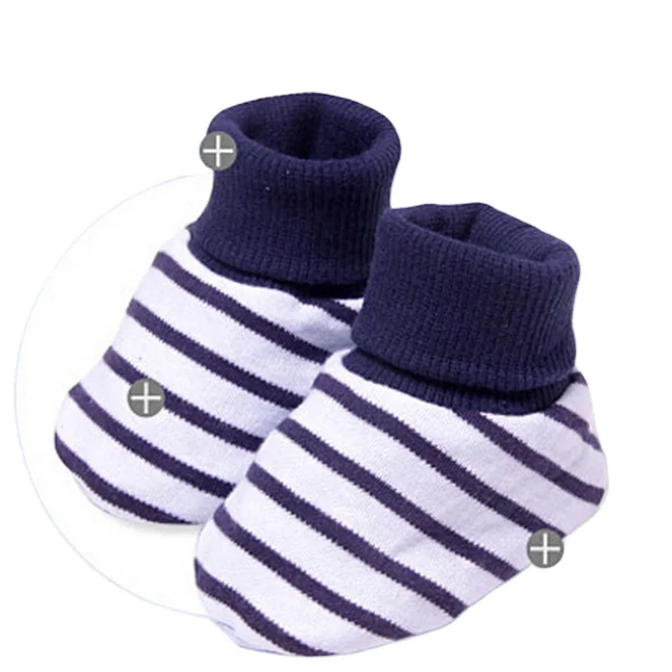 Baby Toddler Shoes Baby Boy Rubber Sole Summer Skidders Infant Toddler Breathable New Kids Cotton Sock Shoes