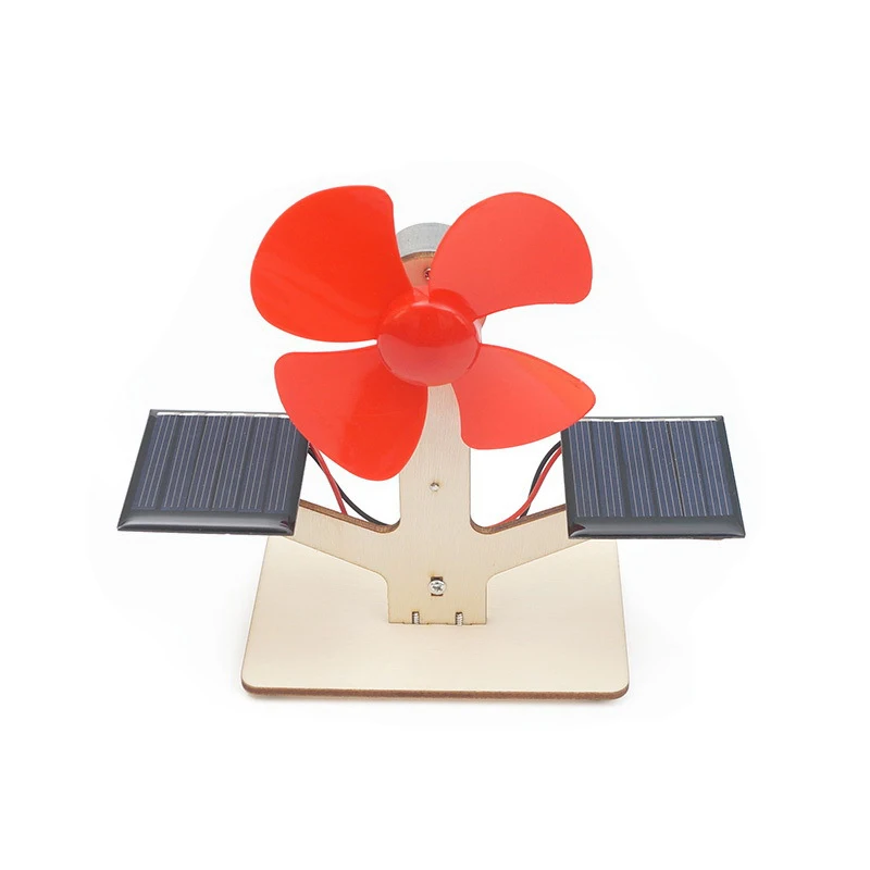 STEM Toys Educational Wood Puzzle Set Assembly Montessori Wind Power Generation