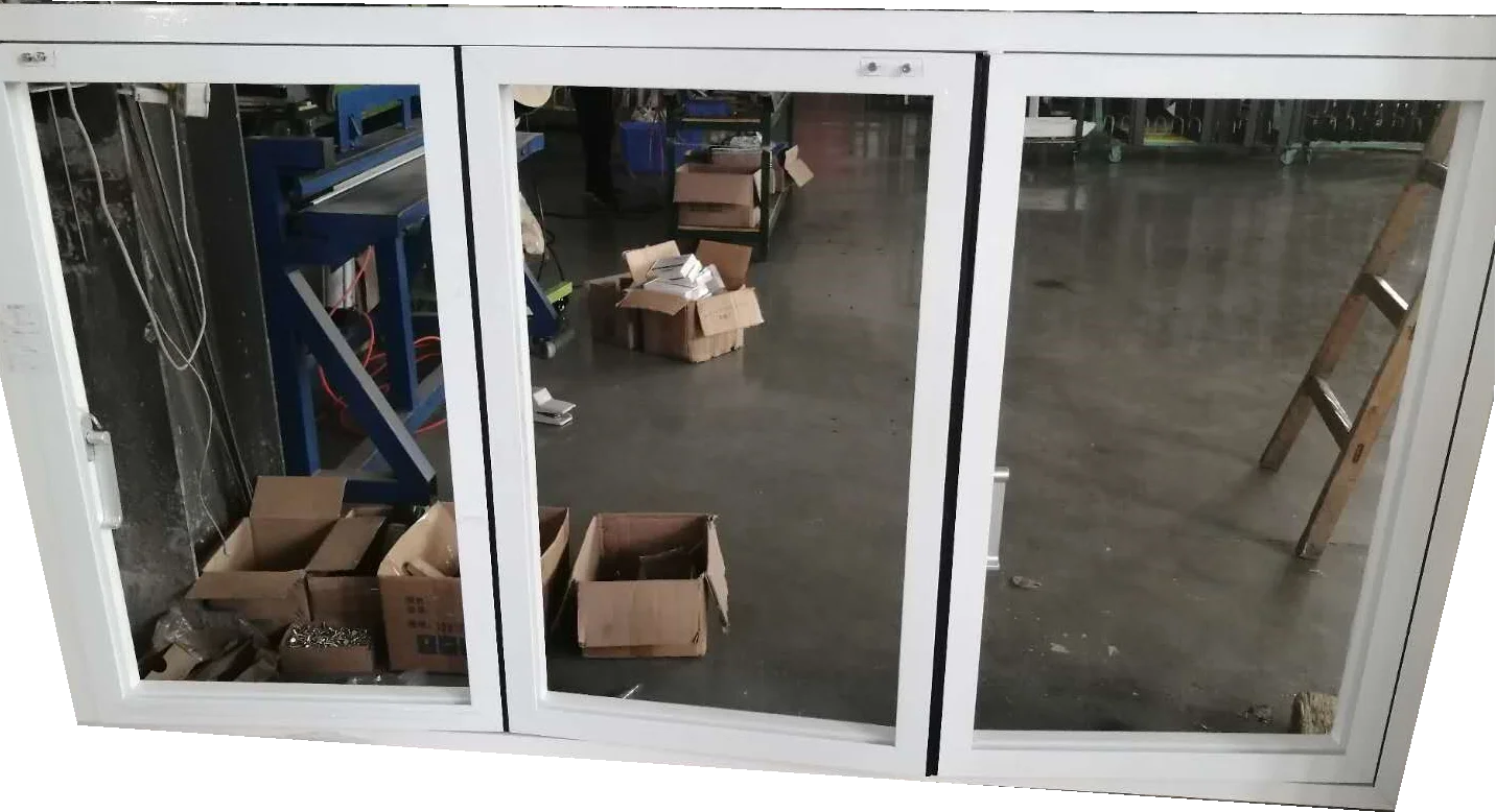 Factory   exterior folding sliding aluminum bi-folding windows aluminium folding window