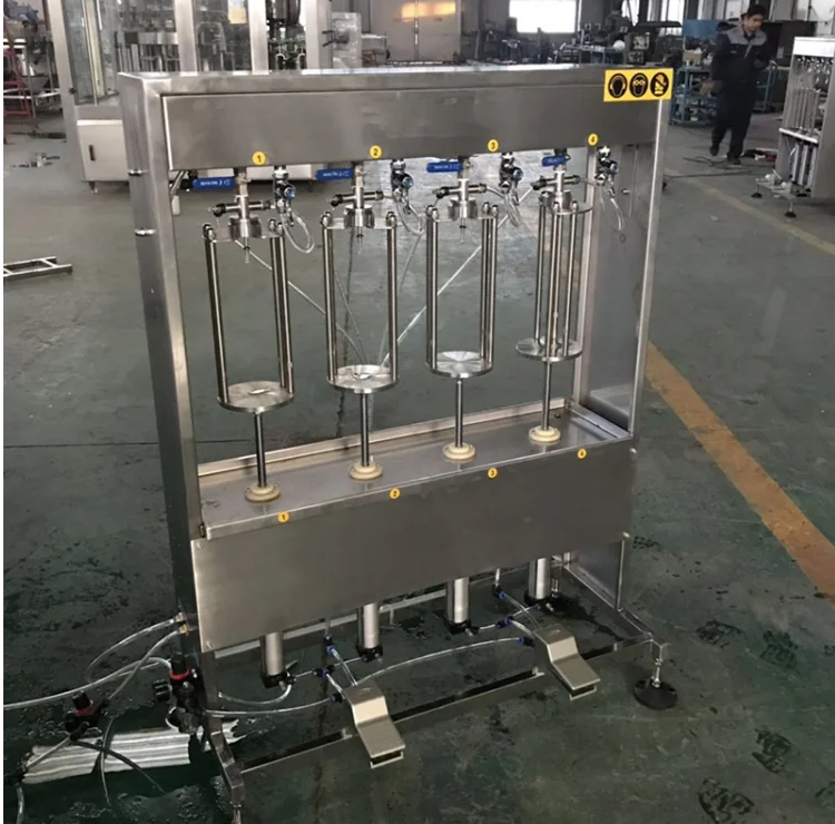 Beer Glass Bottle Washer/ Wine Soda Bottle Rinser/Bottle Filling Machine