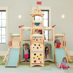 Xiair Nursery School Kids Children Playground Equipment Playground Sets Indoor Playground Slides Daycare Furniture