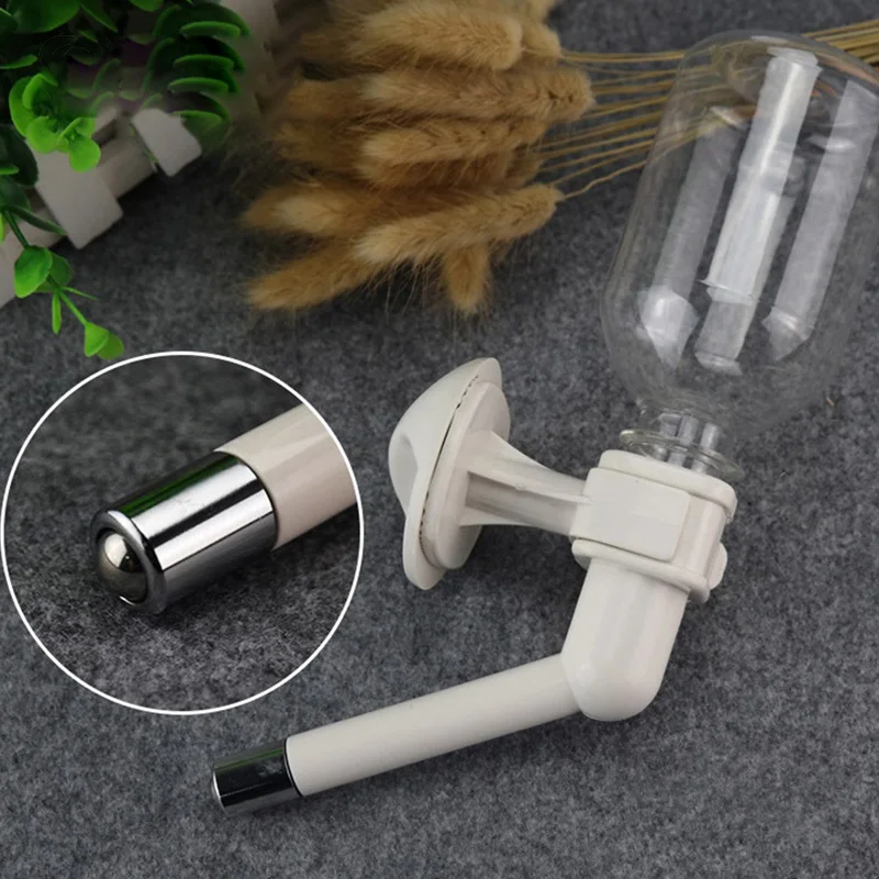 No-Drip Dog Water Dispenser Bottle Kennel Drinker Kettle Raised and Lowered Feeder for Pets