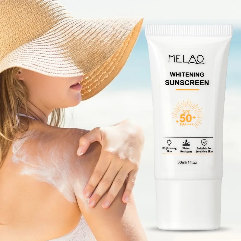 Private Label Skin Moisturizing Anti Aging Collagen Sunscreen Body Face Spf 50+++ Sunscreen Waterproof Sunscreen Cream