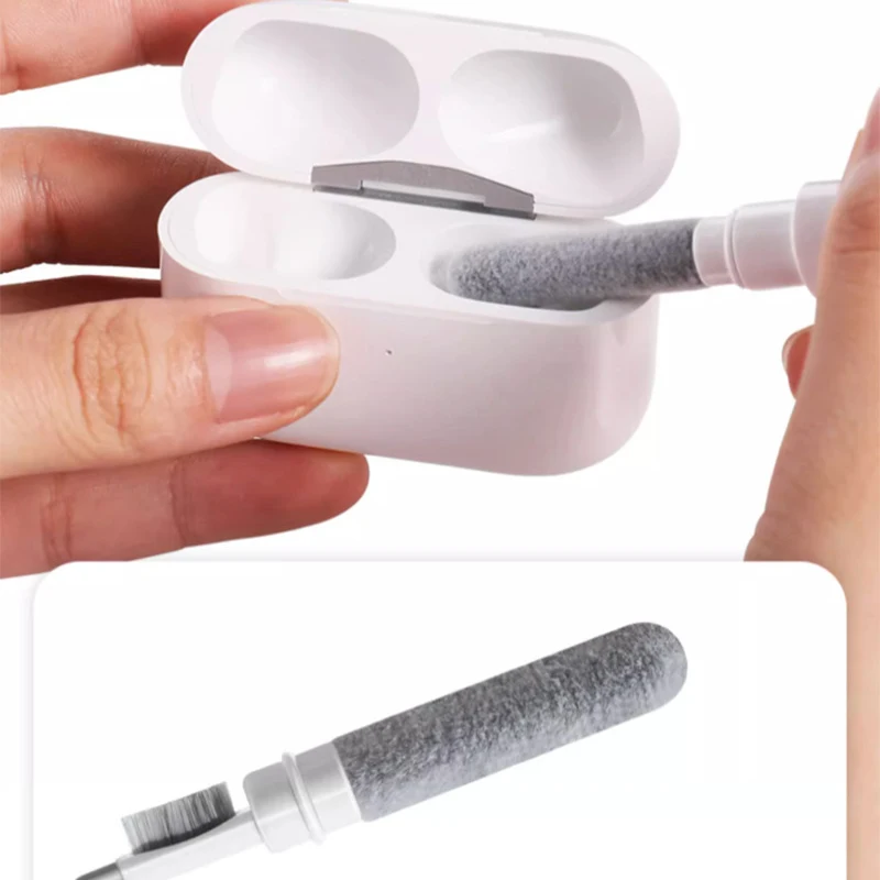 Earbuds Cleaning Kit Earphones Case Cleaner Brush Keyboard Cleaning Brush for Airpod Earphones Cleaning Tool