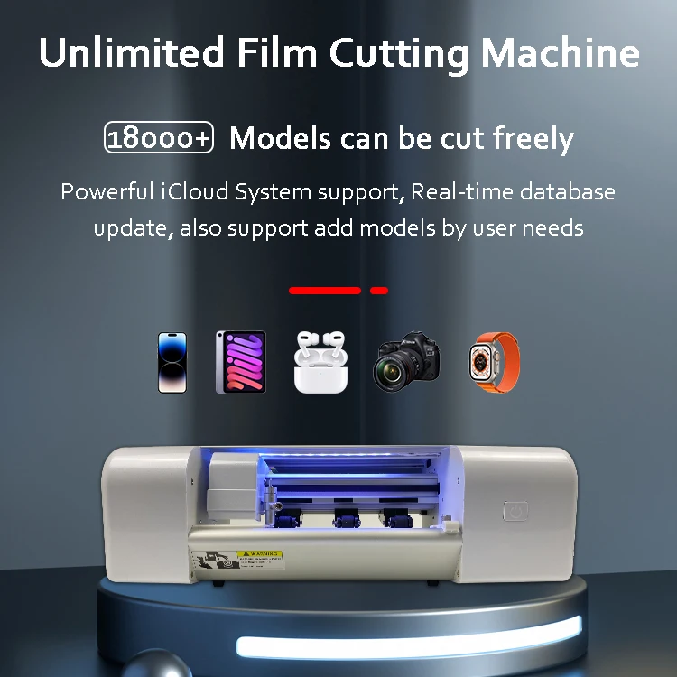 MRYES Wholesale Manufacturing Mobile Phone TPU Hydrogel Film Cut Machine Screen Protector Make Cutter Machine