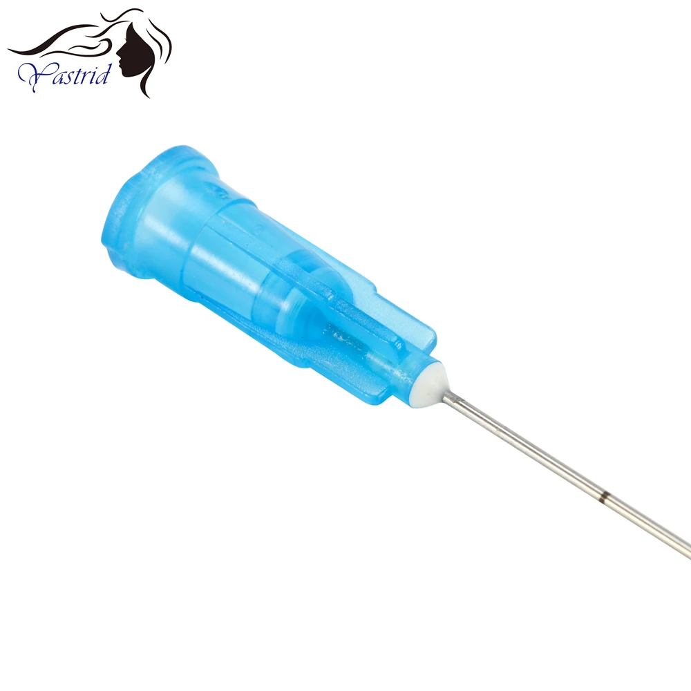 
Free Shipping Micro tip blunt cannula needle 23G 27G cannula for hyaluronic acid dermal filler injection 