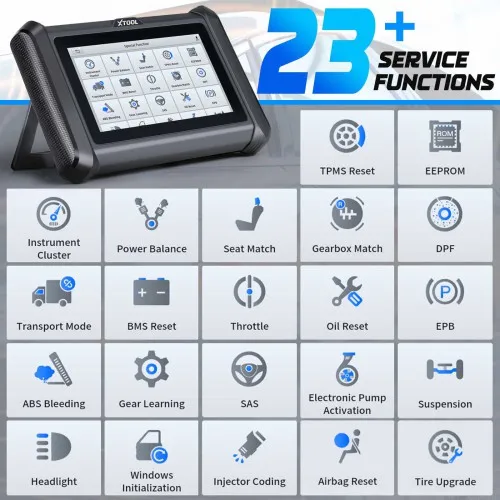 2023 XTOOL X100 PADS Key Programmer with Built-in CAN FD DOIP Supports 23 Service Functions Replace X100 PAD 2 Years Free Update
