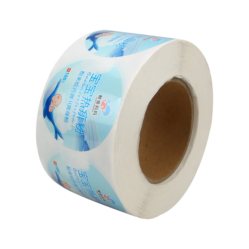 Manufacture custom popular thermal perfume label pvc label sticker for daily necessities