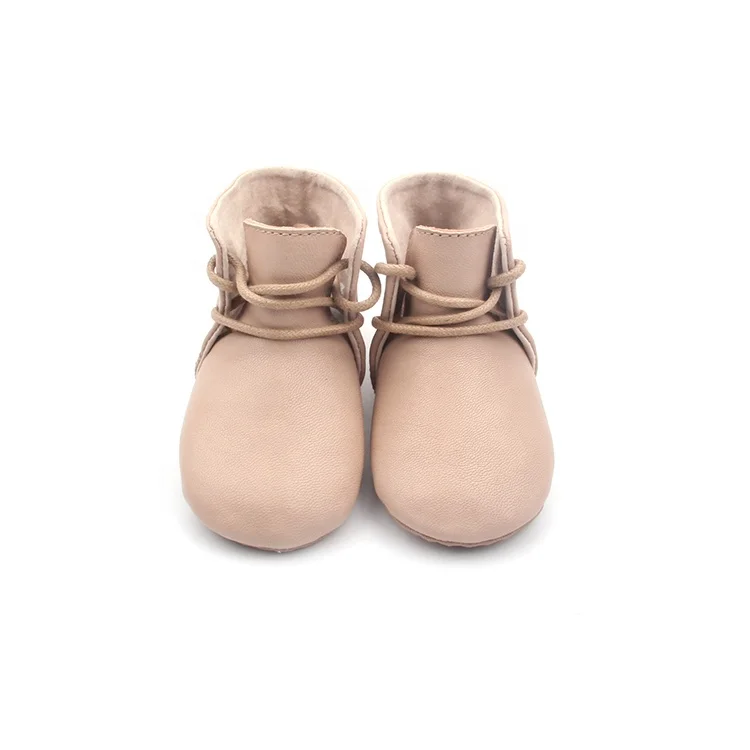 Rubber Sole Baby Boots Genuine Leather Comfortable Baby Boots Kids
