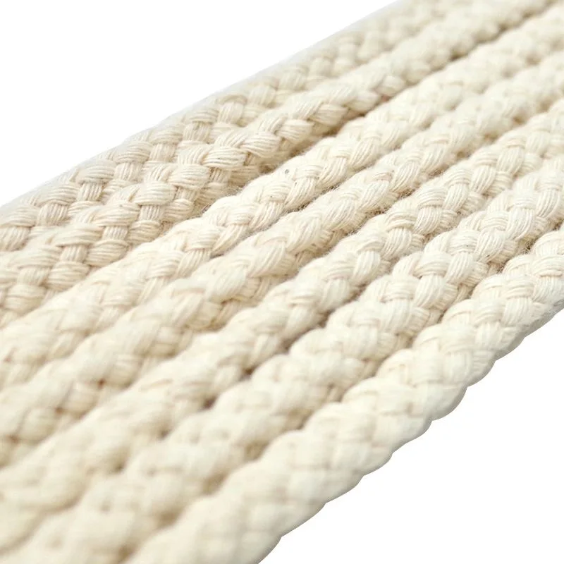 zhengfeng 1-10mm multi colored nylon cord cotton macrame cord square rope