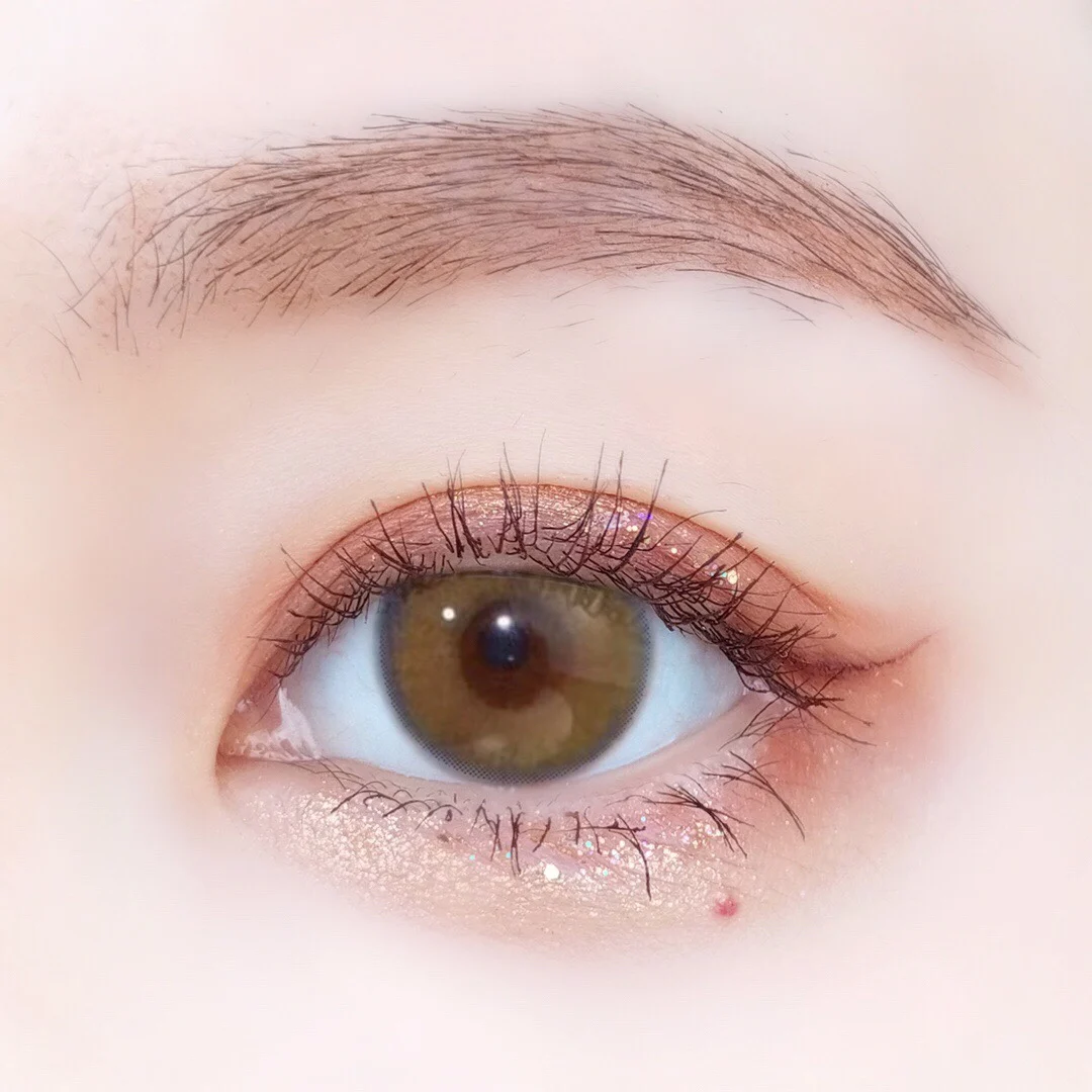 wholesale eye contact lenses natural orange green hotsale design power colored contact lenses