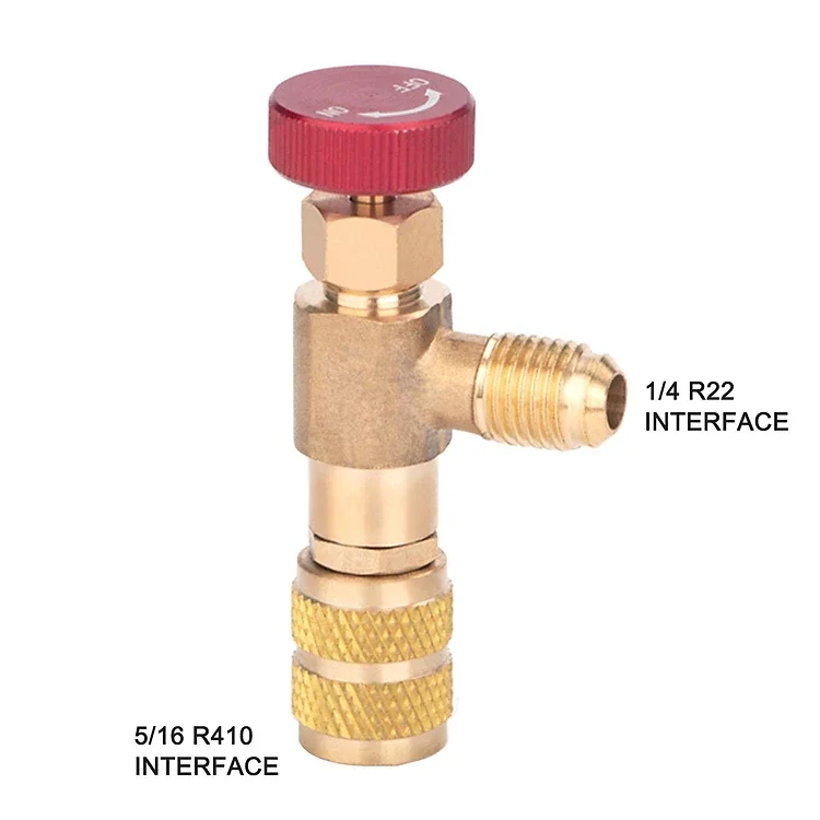 R22 R410A Air Conditioning Refrigerant Liquid Safety Valve
