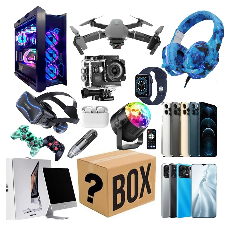 Lucky Box Package Mystery Surprise You may get Wearable Device, Table Pc, Mobile Phone, i14, i13, S23 Utra etc