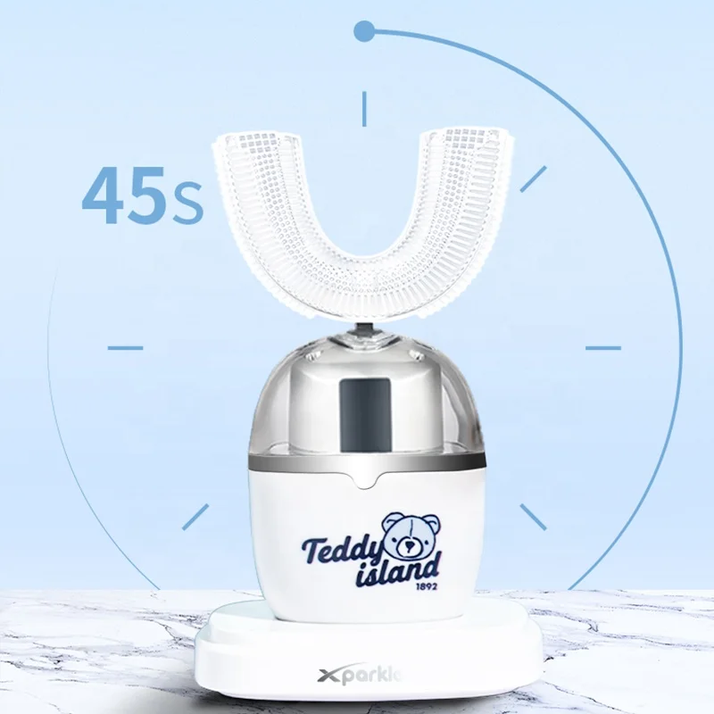 u shaped brush soft electr toothbrush ultrasonic rechargeable adult soft whitening usb travel electric toothbrush