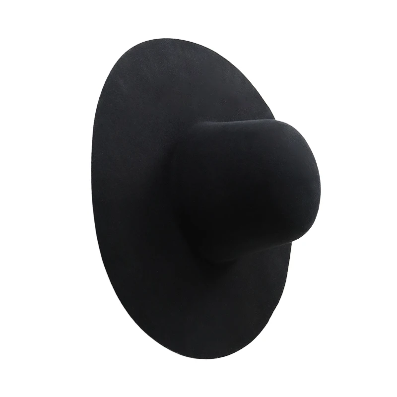 Wholesale price 100% australian wool quality hard stiffness hatbody wool felt hat