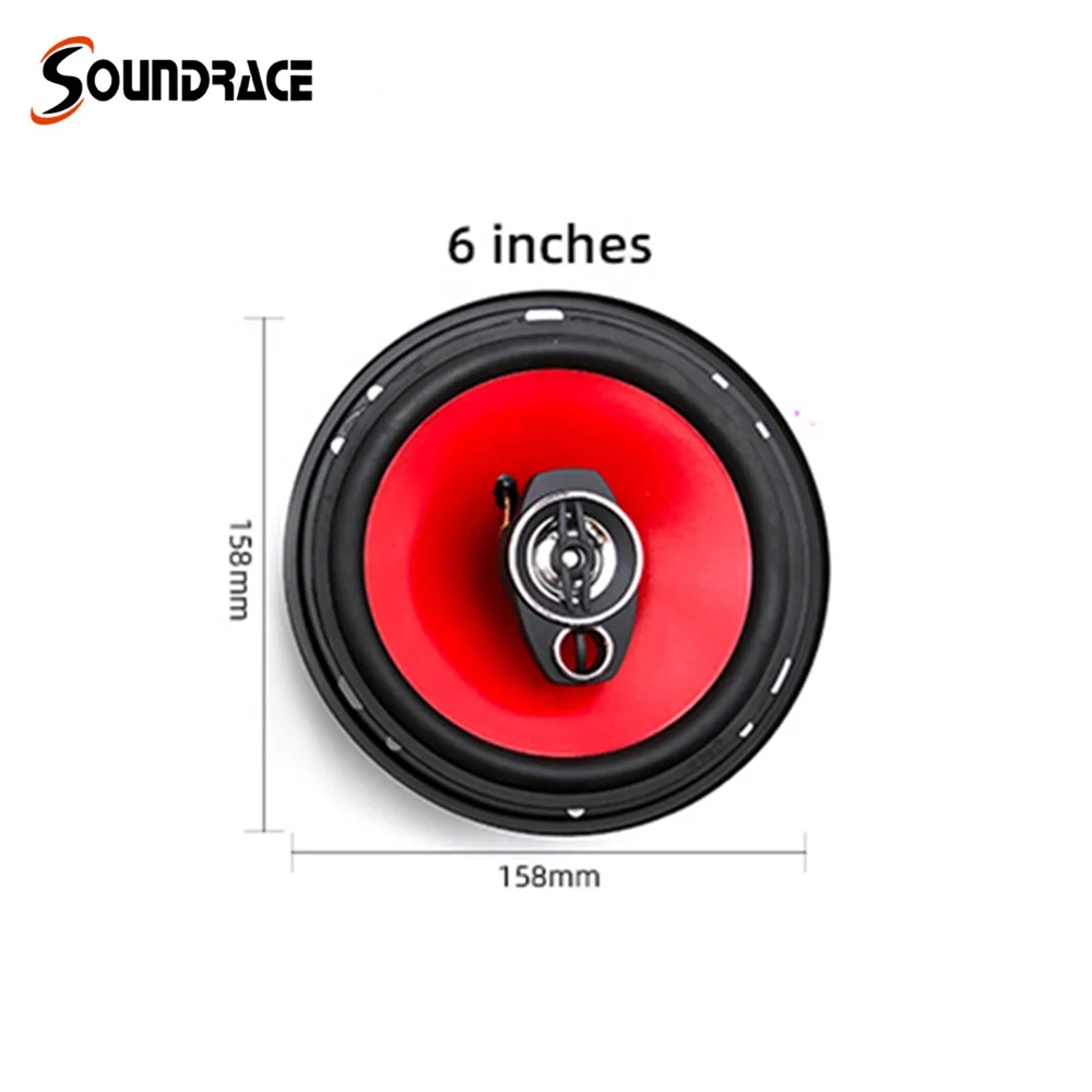 Manufacturers 4ohm Impedance 6inch Car Speaker Coaxial For Car Bus