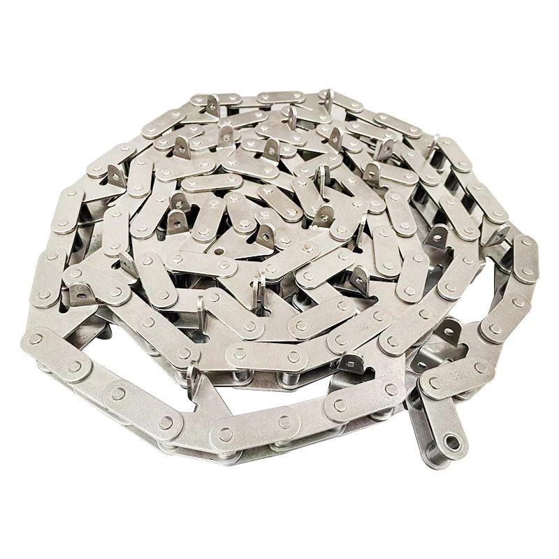 Китайская брендовая конвейерная цепь из нержавеющей стали индивидуального размера, цепи передачи, мотоциклетная роликовая цепь