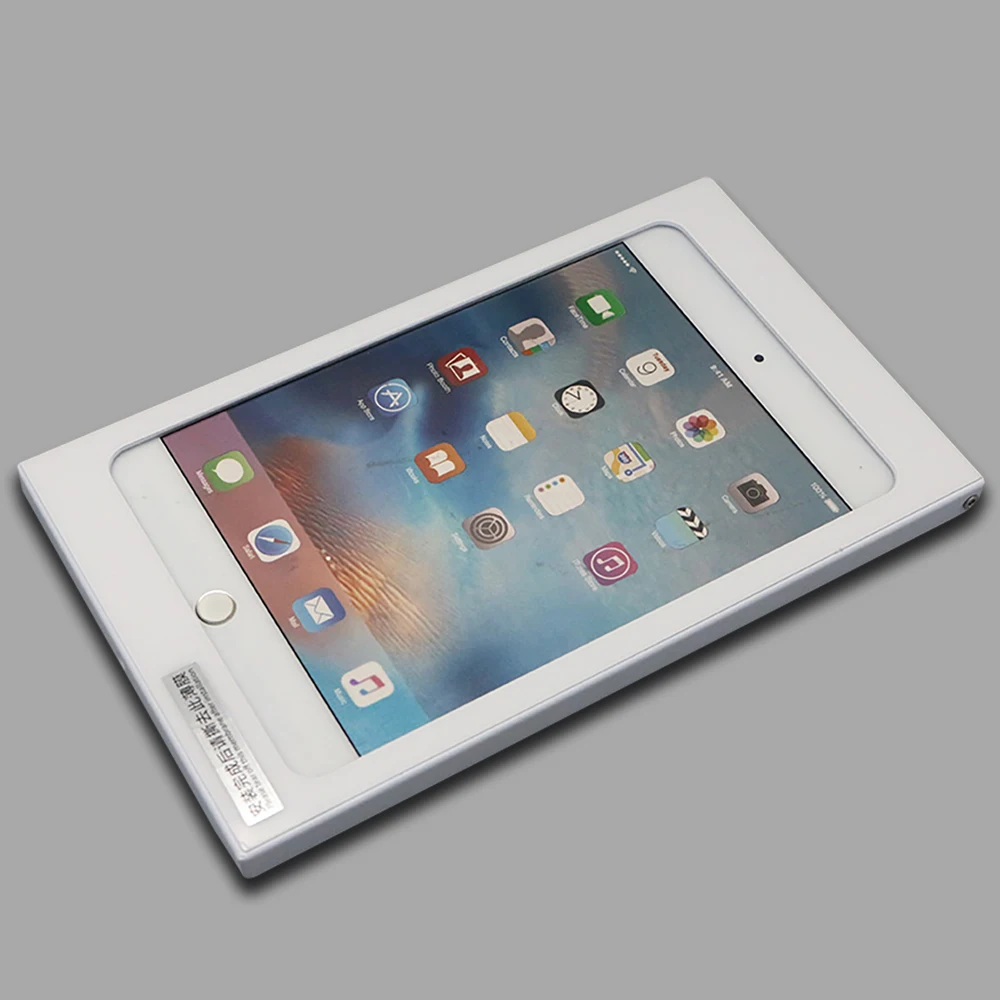 5V2A Fast Charging With Power Adapter Tablet Iron Wall Mount For 10.2/10.5 Inch iPad Anti-Theft Controllable Charging In Office