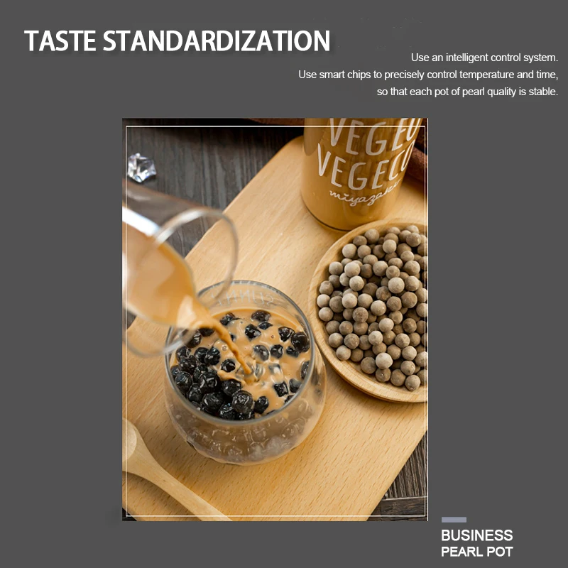 
Pearl pot full-automatic professional pearl boiling multi-functional milk tea shop drink shop heat preservation special pot 