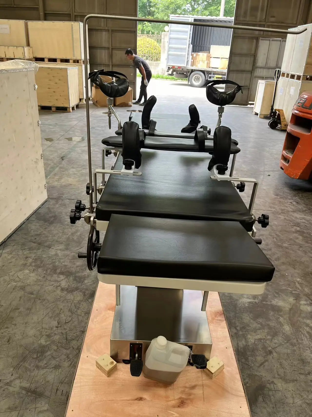 Hospital furniture hydraulic operation side controlled 3001 surgical bed OT operating table