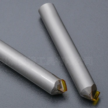 Saitool CNC Diamond polishing milling cutter Diamond Chamfer Bevel router bit