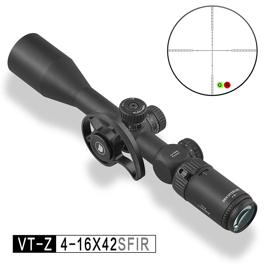 Discovery Optical Sight VT-Z 4-16X42SFIR Optics Scopes Red Green Laser Sight For Outdoor Play Sport hunting scope