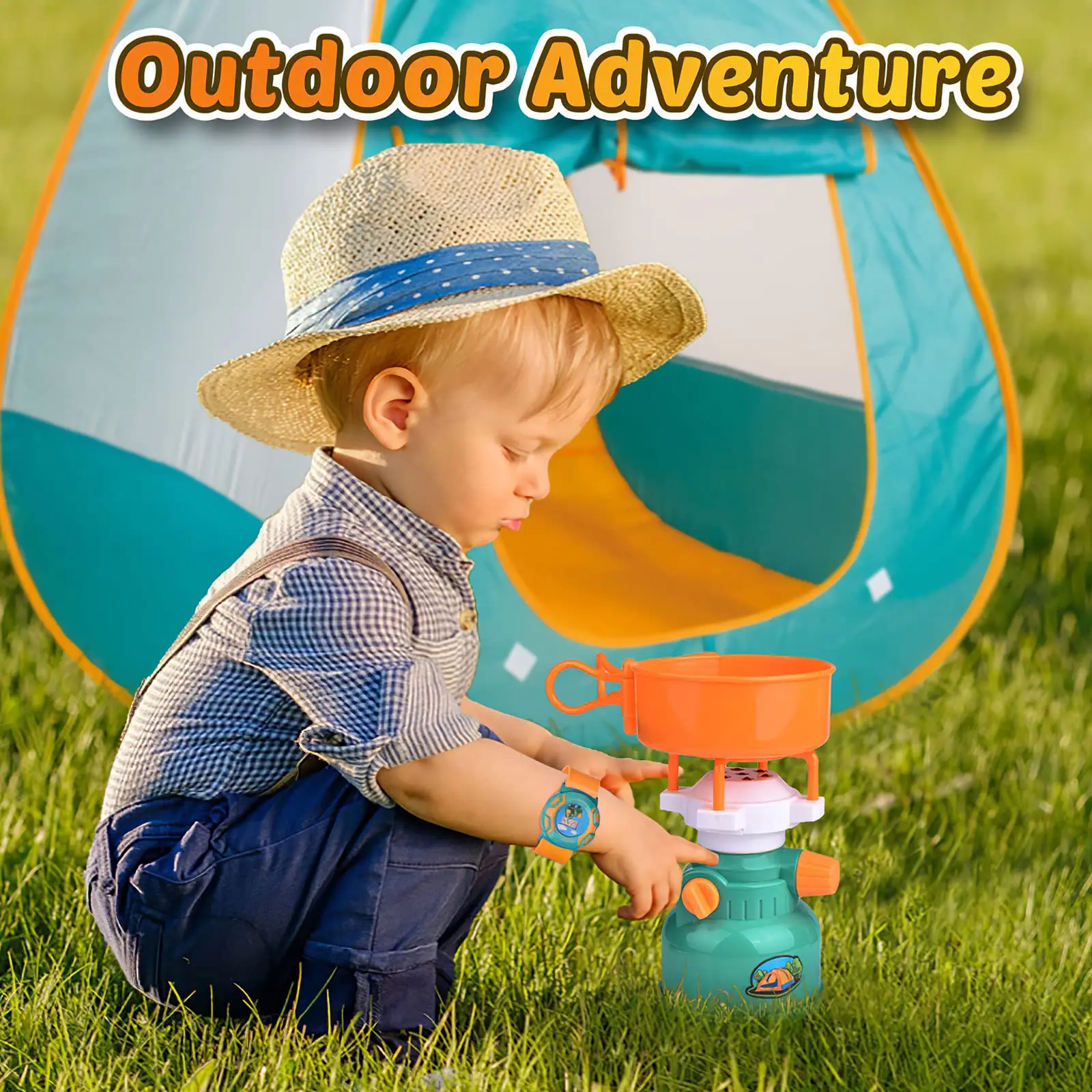 Outdoor Toys Camping Toy Indoor Kids Camping Set Toy Camping Gear Set Amping Adventure Kids Pretend Play Set