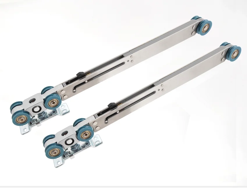 Zinc alloy PC soft close sliding door damper aluminium glass sliding door roller set