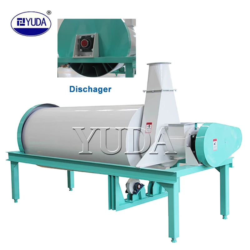 YUDA Poultry Chicken Manure Dryer Cow Dung Paddle Dryer Drying Machine Price for Organic Fertilizers