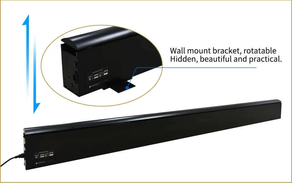 SCREEN PRO 92 inch Floor rising ALR screen for XGIMI UST ALR Laser Projector motorized Ultra short throw movie screen