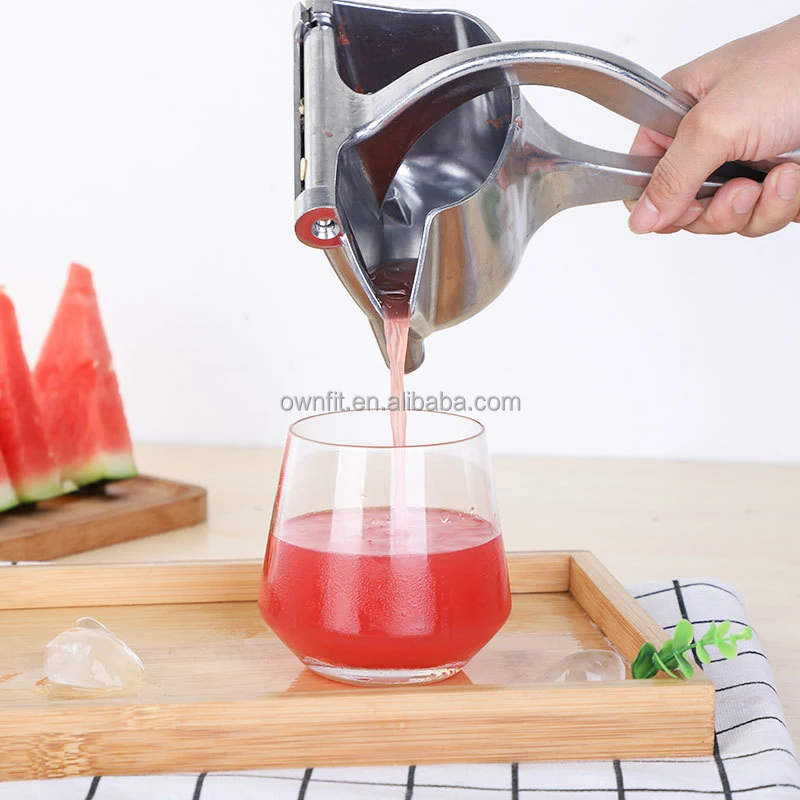 Hot Sale Metal Manual Juicer Durable Aluminum Alloy Fruit Juicer Hand Press Lemon Squeezer For Juice