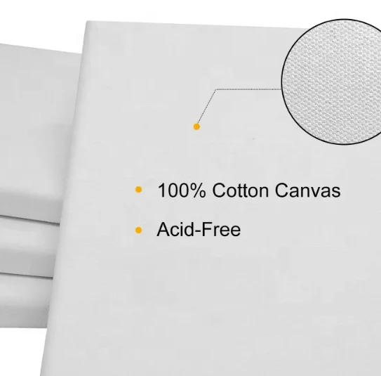 wholesale Canvas for art paint  blank wood painting art cotton canvas frame