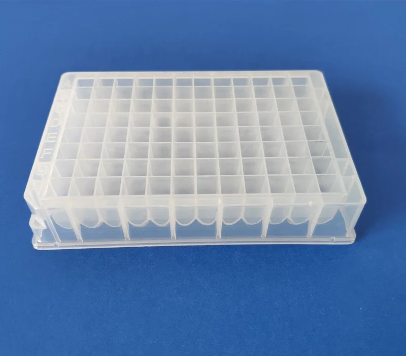 0.5ml 1.2ml 1.6ml 2.2ml plastic 96-well Deep well multiwell plate deep well microplate for lab