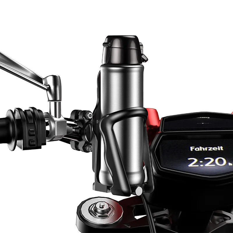 Bike Motorcycle Water Bottle Strap Holder Bicycle Accessories Adjustable angle