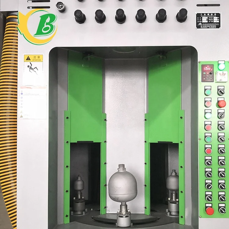 Indexing Satellite Turntable Blast Machines wet blast machine Automatic rotary blast machine