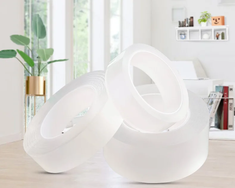 Transparent Waterproof Multipurpose Super Adhesive Doble Nano Tape