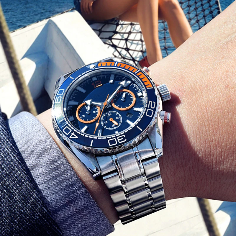 10ATM Waterproof Luminous Automatic Mechanical Wristwatch Men mechanical watches