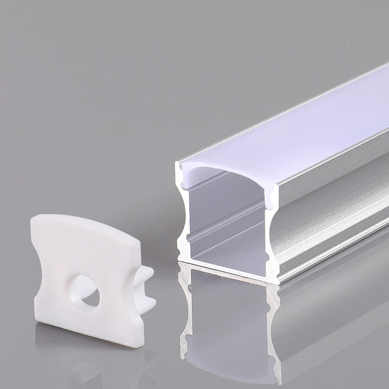 aluminum profile u shape 10cm light box aluminum profile for led strips light 12mm LED Profile Aluminium Channel