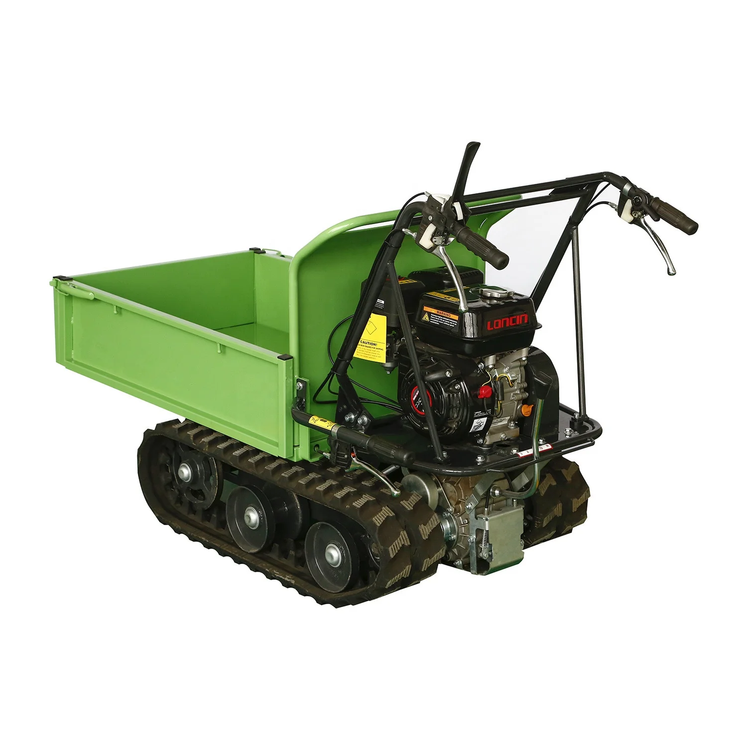 Hot Selling 300kg Mini Track Dumpers with 6.5HP Gasoline Engine