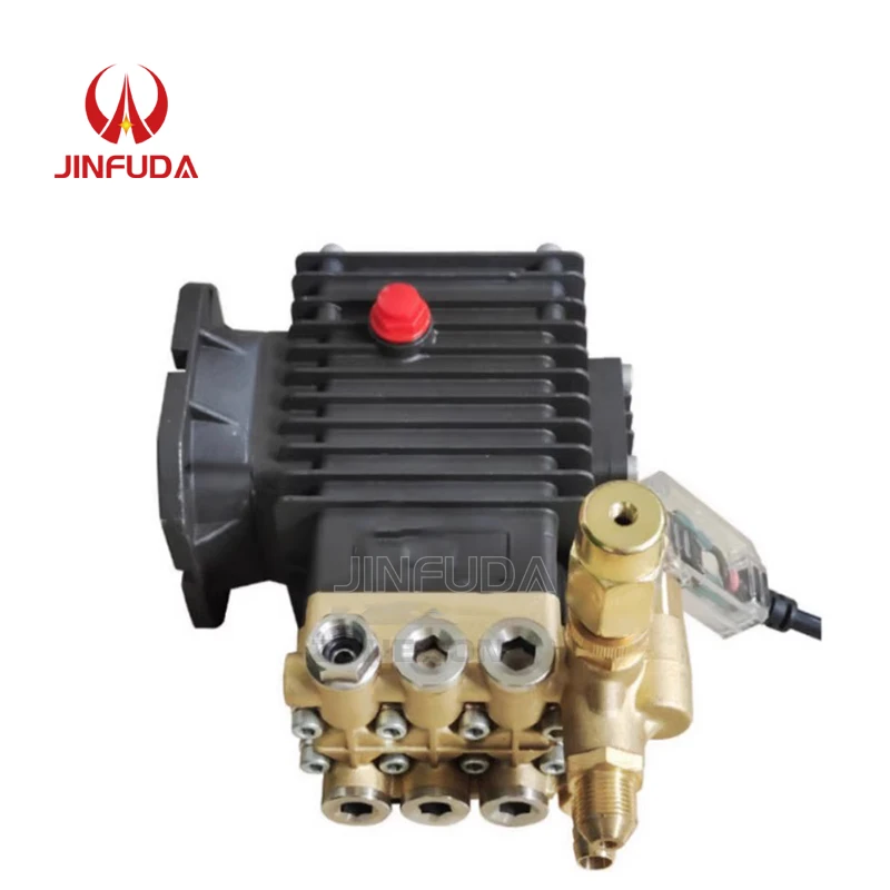 Solid Shaft 24mm High Pressure Car Washer Accessories Pump Motor Drive Pump Triplex Ceramic Plunger Pumps