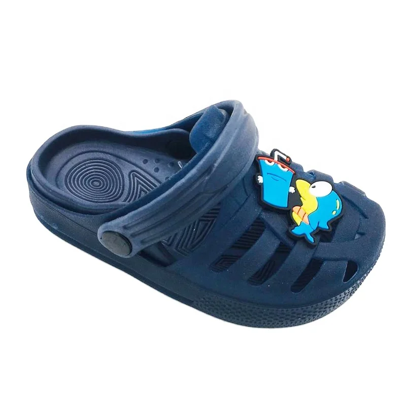 Wholesale cheap soft kids EVA clogs children garden shoes outdoor casual plastic sandals slide slippers for boys and girls