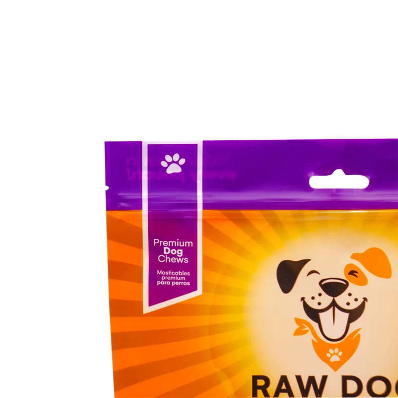 Custom Printed Stand up Pouch Plastic Resealable Zipper Packaging Aluminum Foil Bag for Pet Cat Food