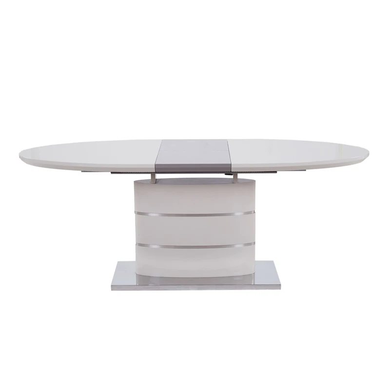 2021 hot selling chinese modern style living rome furniture restaurant large round extension dining table sets